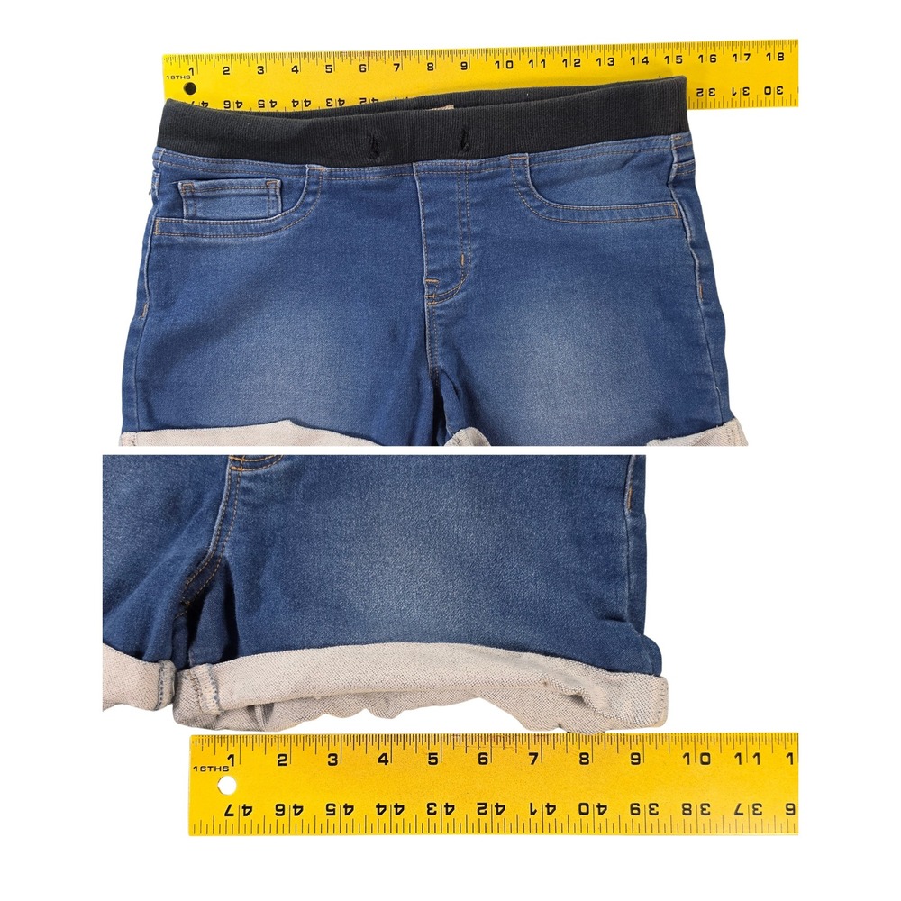 Lei Y2K Pull On Cuffed Denim Shorts Bundle 2 Juniors M - Picture 6 of 6